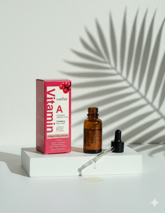 Sadoer Vitamin A Brightening Serum – Suero Iluminador con Extracto de Arándano