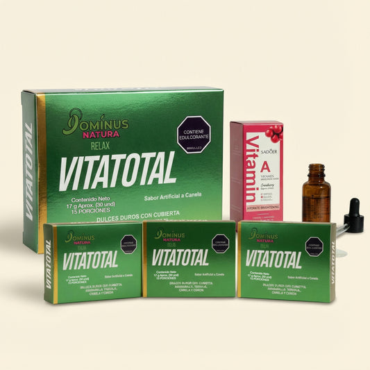 VITATOTAL RELAX 4 CAJAS  + OBSEQUIO