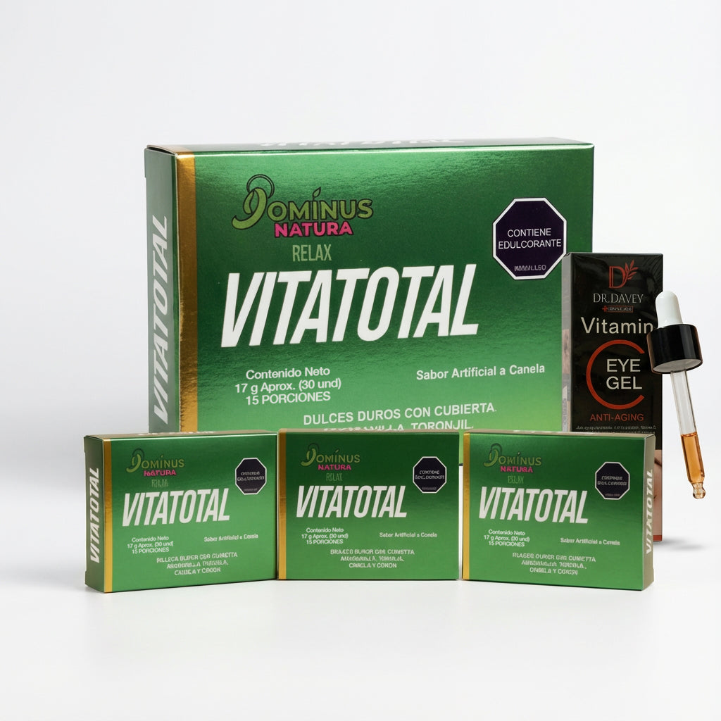 VITATOTAL RELAX 4 CAJAS  + OBSEQUIO