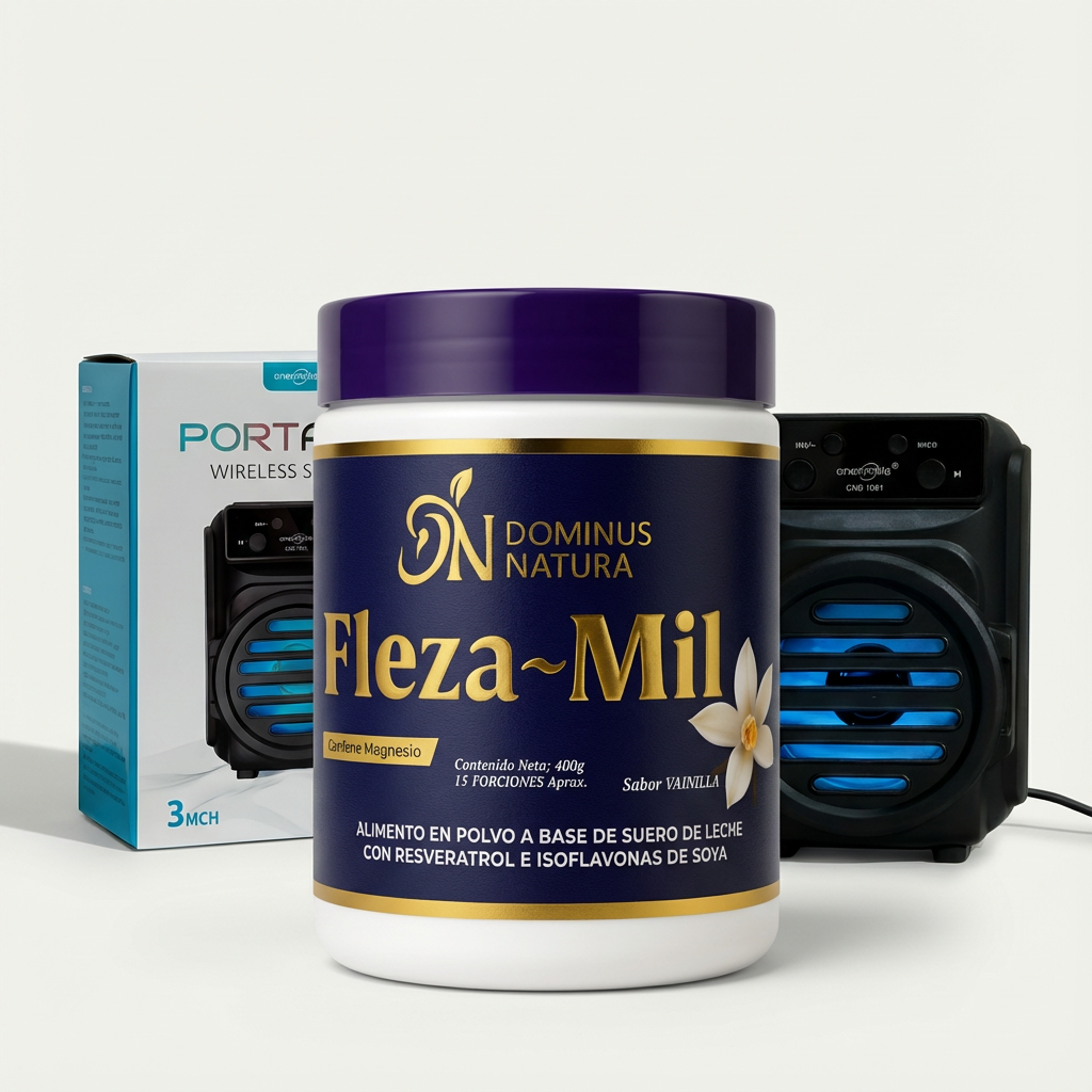 Fleza-Mil Dominus Natura (Sabor Vainilla)