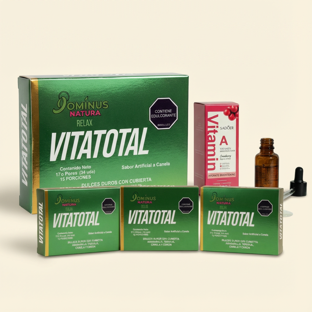 VITATOTAL RELAX 4 CAJAS  + OBSEQUIO