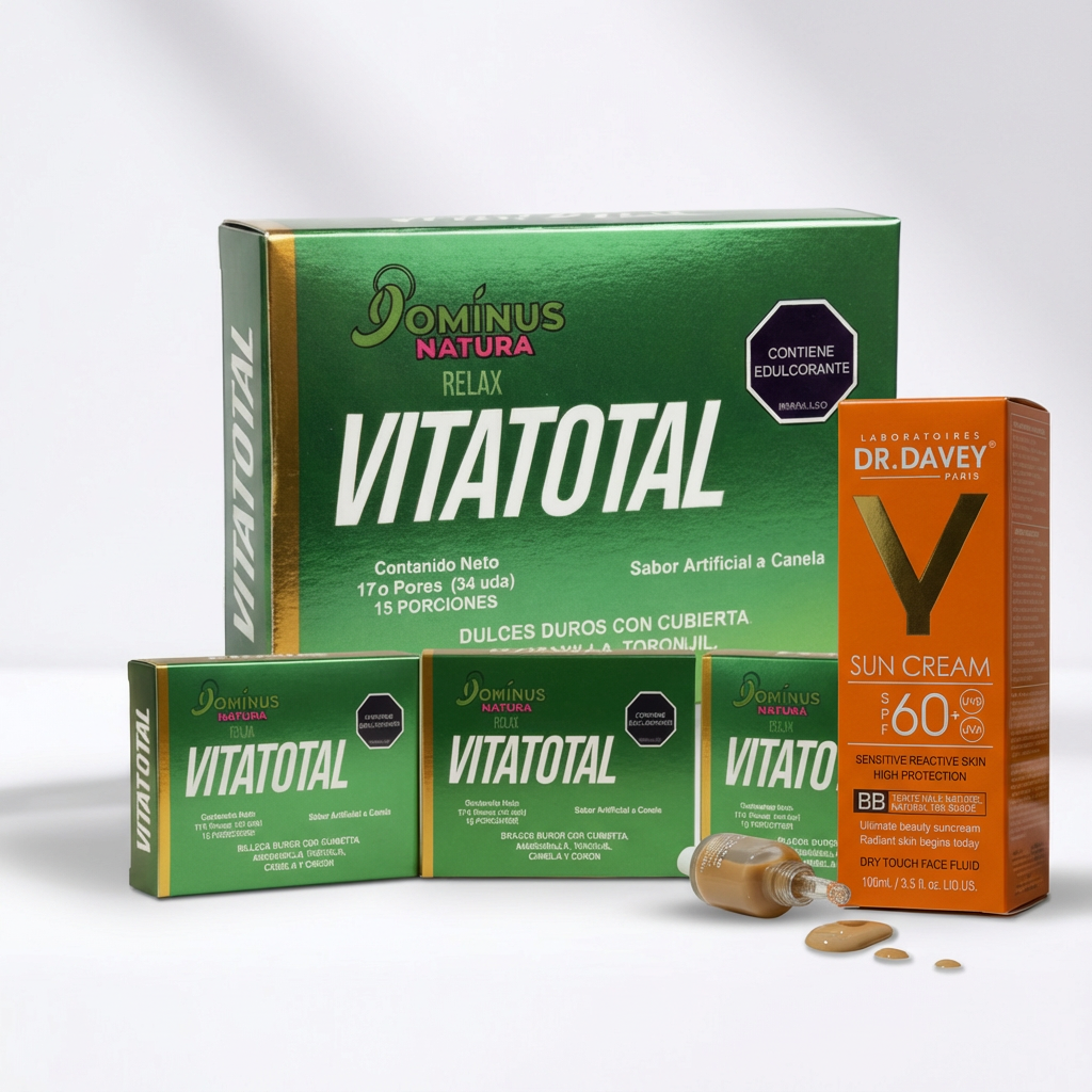 VITATOTAL RELAX 4 CAJAS  + OBSEQUIO