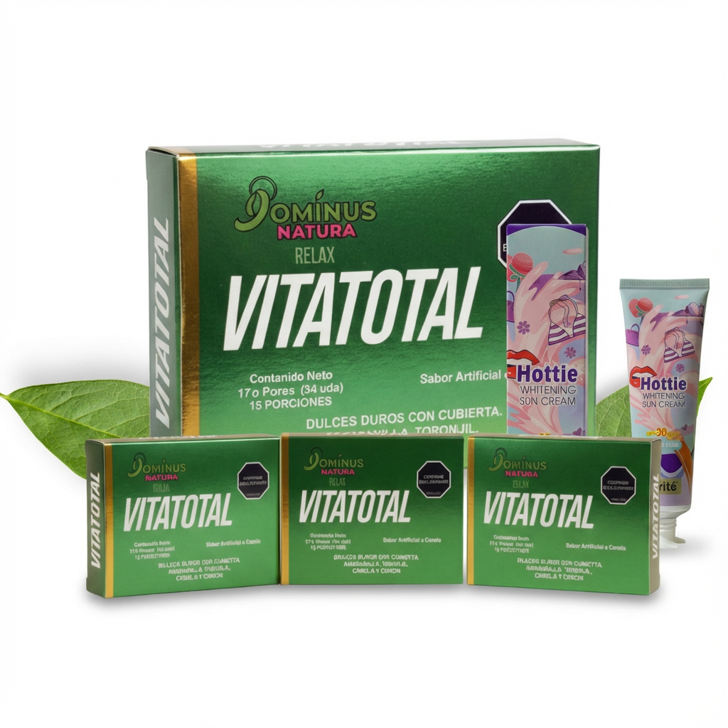 VITATOTAL RELAX 4 CAJAS  + OBSEQUIO