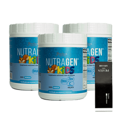 NUTRAGEN KIDS X3 + - FORTALECE SU INTELIGENCIA