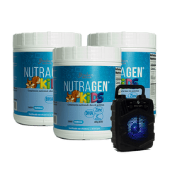 NUTRAGEN KIDS X3 + - FORTALECE SU INTELIGENCIA